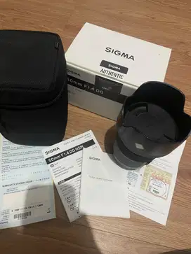 SECOND – SIGMA 50MM F1.4 DG ART CANON