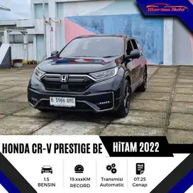 Honda CRV 1.5 Turbo Prestige Black Edition AT Tahun 2022 Km 19 Rb