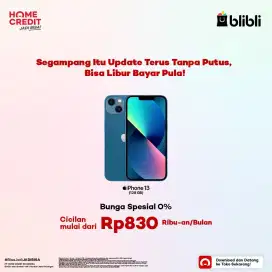 IPHONE 13 (CICILAN BUNGA 0%)