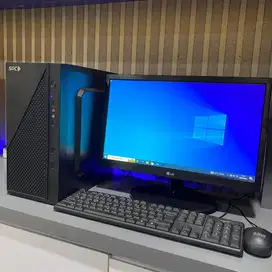 PC RAKIT CORE I5 GENERASI 6 + MONITOR