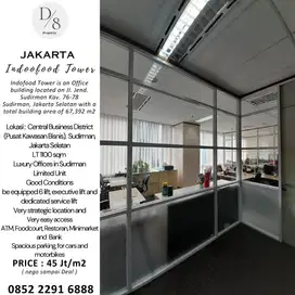 Jual INDOFOOD TOWER, Sudirman Only 45 Jt per m2, Tower area 1100 sqm
