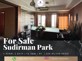 Dijual Apartement Sudirman Park 3 BR Furnished View Sudirman