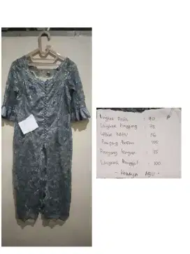 kebaya Abu - abu