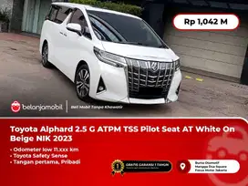 LOW KM.11RB !! TOYOTA ALPHARD G ATPM TSS 2023 / 2024 PUTIH