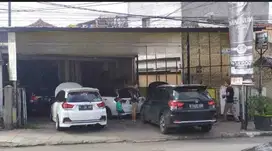 Ruang usaha eks bengkel lokasi strategis di Jalan Kopo Mainroad