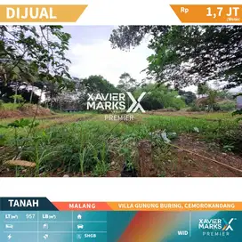 Dijual Tanah Kavling di Villa Gunung Buring Cemorokandang Malang