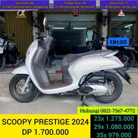 Scoopy 2024 Putih Prestige ( Motor Bekas Berkualitas)
