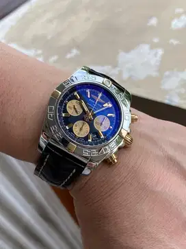 ORIGINAL Breitling Chronomat 01 Steel Gold Automatic Chronograph 44mm