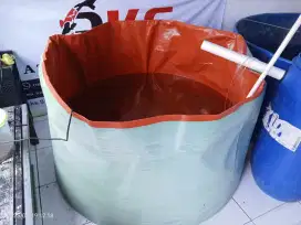 Terpal ikan/kolam ikan praktis