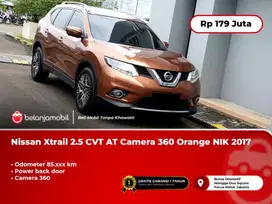 [ CAMERA 360 ] Nissan Xtrail X-Trail 2.5 CVT AT Orange 2017/2018