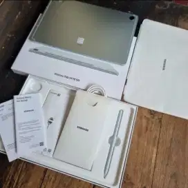 Samsung Galaxy Tab S9 FE 5G Mint Garansi 2026 Perfect Bat. Health 100%