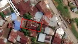 Dijual tanah seluas 309 m2