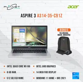 Laptop Acer Aspire 3 Slim C91Z /Intel N5100/8GB/512GB