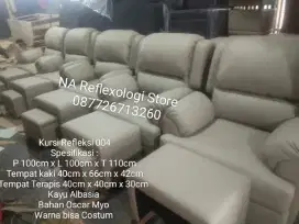 Kursi Refleksi Pijat Manual/Sofa Spa Salon Menipedicure Reclening 004