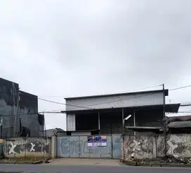 dijual cepat tanah gudang di narogong pinggir jalan raya  bekasi