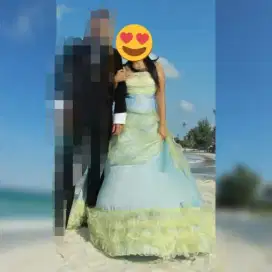 Baju pengantin/dress prewed Cantik