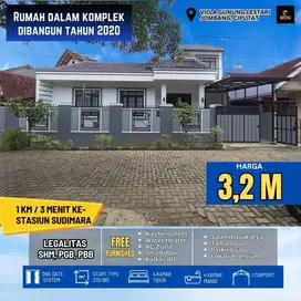 S784.Rumah Luas Dlm Perum Vila Gn Lestari Strategis Dkt St Sudimara