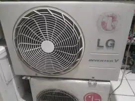 Tukar Tambah Outdoor  AC LG 1 PK Inverter V
