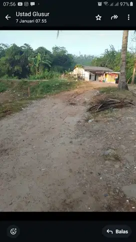 JUAL   TANAH  CANTIK  STRATEGIS  BUAT  RUMAH GN SINDUR