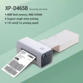 PRINTER THERMAL bluetooth XPRINTER XP-D465B 110MM A6 USB BLUETOOTH