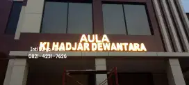Huruf Akrilik Plus Lampu