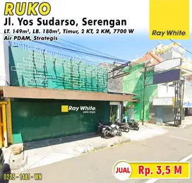 Dijual Ruko Pinggir Jalan Besar di Serengan dekat Pusat Kota