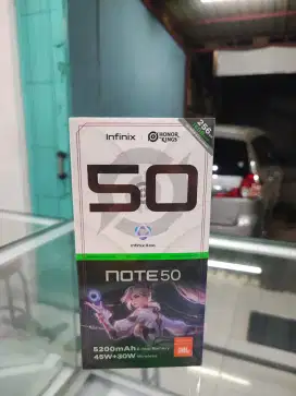 Infinix Note 50 8/256 New Garansi Resmi infinix Indonesia