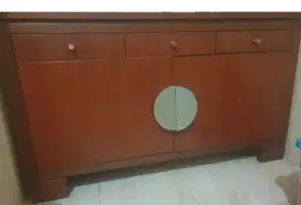 Jual murah buffet TV bekas hotel