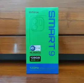 infinix Smart 9 4gb 128gb resmi dijamin baru