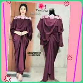 New Gamis Maxi Renda  Bordir