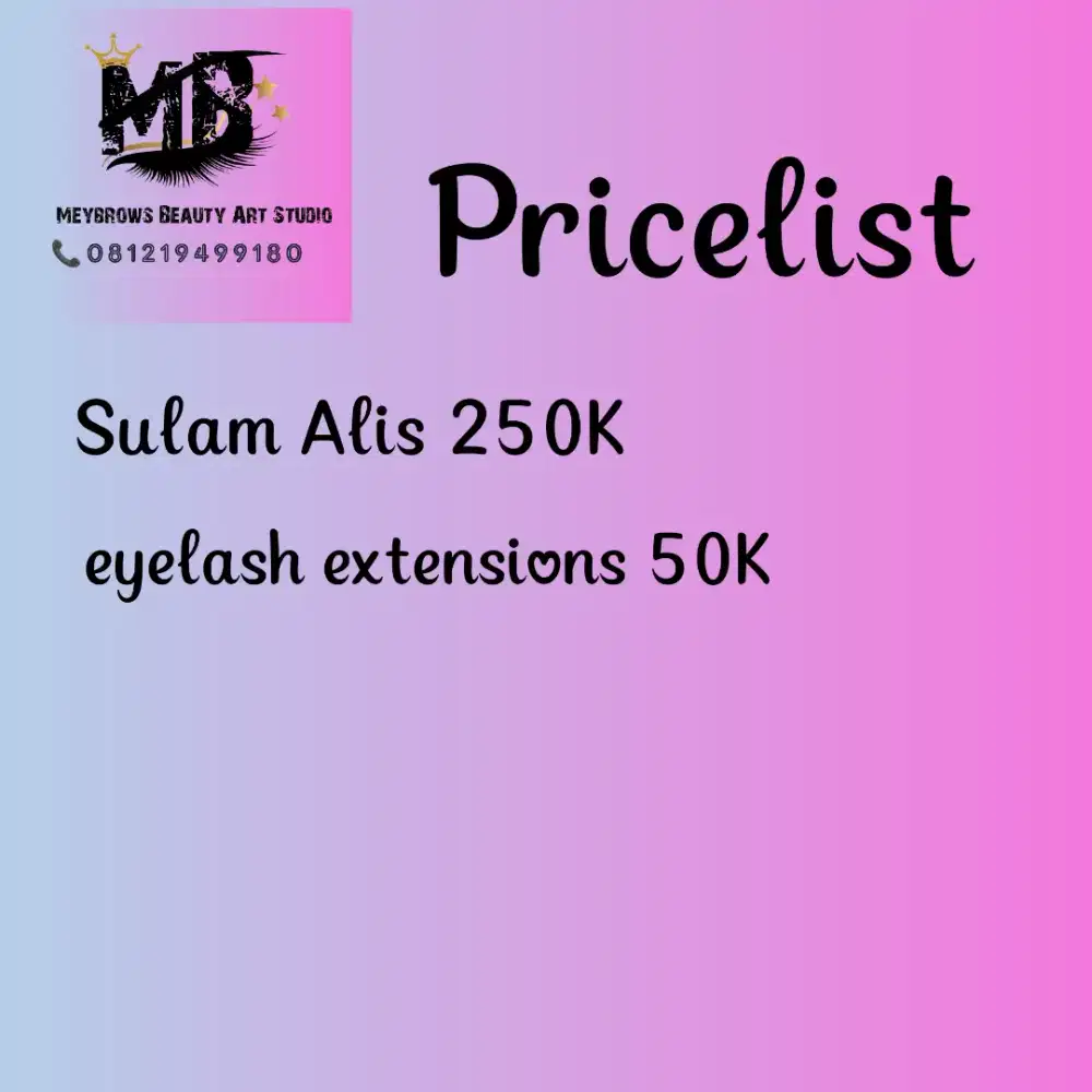 Sulam alis murah
