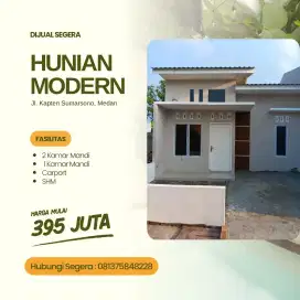 DIJUAL HUNIAN CANTIK MODERN HARGA TERJANGKAU DI KAPTEN SUMARSONO