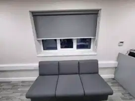Roller blind indoor dan outdoor bahan waterproof /tirai gulung