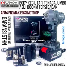 IMPACT WRENCH APR AP84PROMAX 1000nm 1/2inch body kecil tenaga jumbo