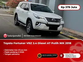 [ PAJAK PANJANG ] Toyota Fortuner VRZ 2.4 Diesel AT Putih 2018 2019