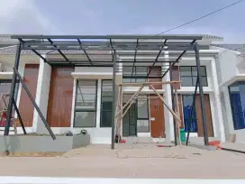 Kanopi rangka baja ringan