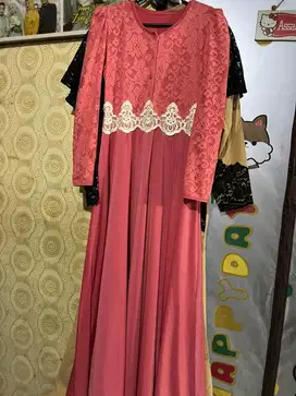 Gamis dewasa brukat