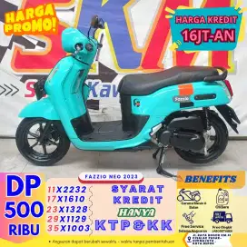 ( fazzio tahun 2023 dp:500 angsuran 33eb/ hari cash crdit)