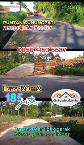 Tanah murah promo Romandhon turun harga jln raya gunungpati