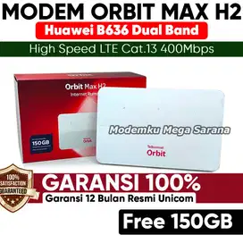 Home Modem Router Telkomsel Orbit Max H2 Huawei B636  LTE Cat.13 400Mb