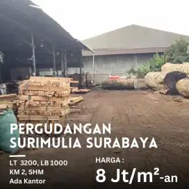 Hot listing gudang surimulia margomulyo shm bagus terawat siap pakai