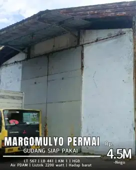 Margomulyo permai siap pakai bagus terawat