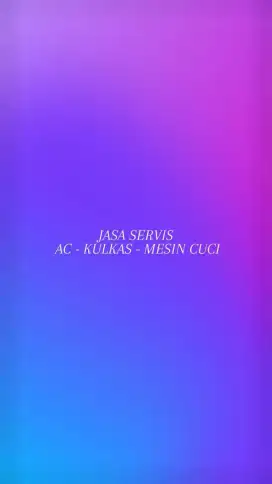 Service kulkas dan mesin cuci