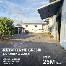 Jarang ada Gudang cerme Gresik bagus akses strategis