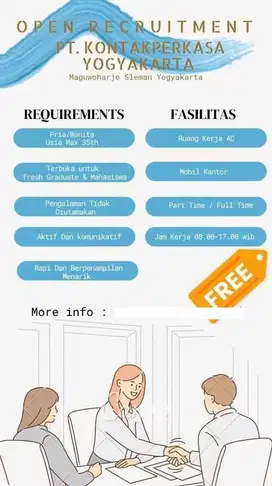 LOKER FULL TIME&FREELANCE