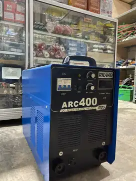 MESIN LAS BEKAS MMA 400A RILAND MESIN LAS LISTRIK RILAND BEKAS SMAW