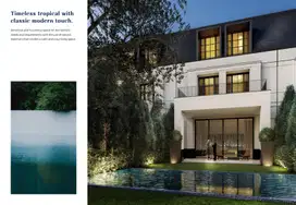 Theta House Pondok Pinang Townhouse Mewah Spek Marmer Italy