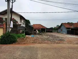 Dijual Tanah Tepi Jalan Hanya 15 Menit Ke Tol Sawangan