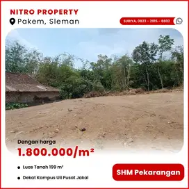 Tanah Kaliurang Siap AJB Jalan Alternatif Jalan Kaliurang Dekat Kampus