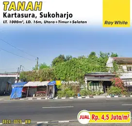 tanah Kartasura Sukoharjo dekat pintu tol